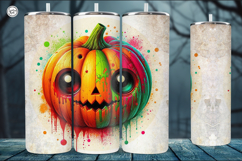 4 Scary Tumbler Wrap Sublimations, 20 oz Product Image 3