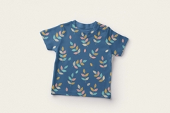 Scandi Autumn Leaves Pattern Product Image 4