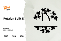 Petalyn Split Monogram Product Image 1