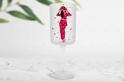 Cosy Valentine's Girls Sublimation Design |7 PNG Files Product Image 5