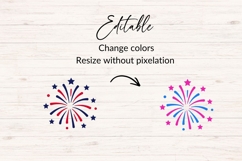 Fireworks SVG Bundle | 20 Patriotic 4th of July Designs Product Image 4