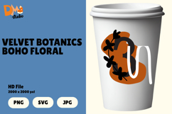 Velvet Botanics Boho Floral Monogram Product Image 1