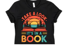 Take a look it's in a book svg | Svg Cut Files | Shirt Svg Product Image 1