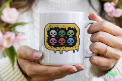 Pixel Art Halloween Sublimation Product Image 3