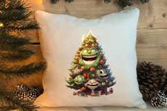 Funny Christmas Tree Sublimation Clipart, Christmas PNG Product Image 4
