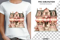 Valentine shop png design for T-shirts Product Image 4