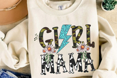 Girl Mama Sublimation, Mother&#039;s Day Png Product Image 4