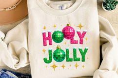 Holly Jolly Christmas Sublimation, Christmas Png Product Image 4