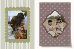 Hand-Drawn Vintage Cottagecore Frames PNG Product Image 5