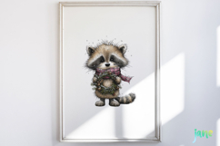 Whimsical Christmas Cabin Clipart Product Image 4