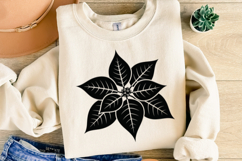 Christmas Flower Svg | Christmas svg | Shirt Svg Product Image 4