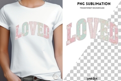 Loved cottage core png design for T-shirts Product Image 4