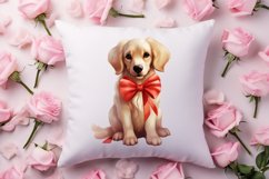 Cute Valentine Dog Clipart, Valentines Day Dog Clipart Product Image 4