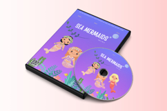 Watercolor Mermaid Clipart Product Image 4