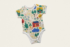 Farm Village Seamless Pattern Product Image 4