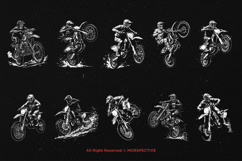 10 Bundle Dark Art Dirt Bike Motocross Off-Road Two-Stroke Product Image 6