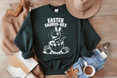 Easter Saurus-rex Easter Day SVG Design Product Image 4