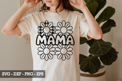 Mama T-shirt Design SVG - Mother&#039;s day SVG Product Image 4