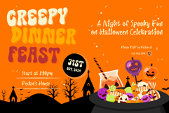 Retro Witch is a Halloween retro duo font Product Image 3