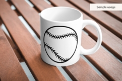 Baseball Ball SVG, Sports SVG Product Image 4