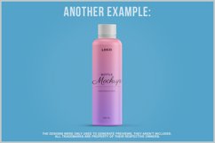 Plastic Matte Bottle Mockup Product Image 4