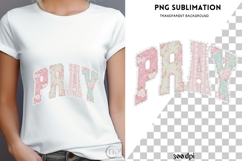 Pray cottage core png design for T-shirts Product Image 4