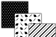 Graduation 2026 gray digital papers Product Image 3
