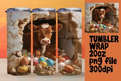 Bunny Hole Tumbler Wrap Product Image 1