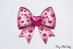 Coquette Valentine Clipart PNG Product Image 1