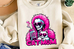 Cat Mom Sublimation, Cat Lovers Png Product Image 4