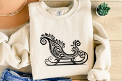 Christmas Sleigh Svg | Christmas svg | Shirt Svg Product Image 4