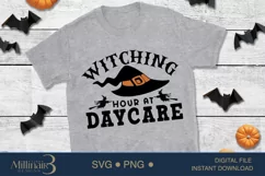 Witching Hour at Daycare SVG| Halloween SVG PNG Product Image 4