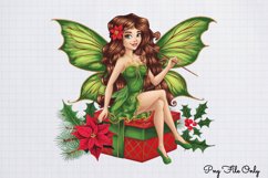 Christmas Fairies Clipart PNG Product Image 1
