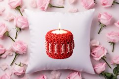 Crochet Valentines Day Clipart, Valentines Day Couplet Product Image 4