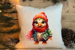 Christmas Farm Animals Sublimation Clipart Product Image 4