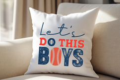 Let's Do This Boys Baseball SVG T-Shirt Design Product Image 4