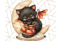 Halloween Fairy Animal Clipart PNG, Cute Spooky Creatures Product Image 4