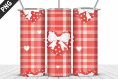 Lovely Hearts Tumbler Design | Valentine's Day Tumbler Wrap Product Image 4
