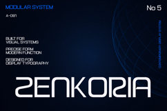 Konect - Futuristic Tech Sans Serif Font Product Image 4