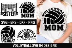 Volleyball SVG Design - Volleyball Nana Product Image 1