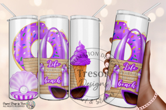 Purple Life Is Better At The Beach Design | Summer Beach Vib Product Image 8