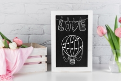 Valentine’s Day Romantic Line Art Product Image 2