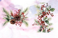 Christmas Garland Sublimation Clipart, Christmas Garland Product Image 5