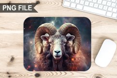 Aries Zodiac Sublimation Mouse Pad PNG Bundle Product Image 5