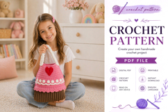 Cupcake Purse Crochet Pattern PDF Product Image 5