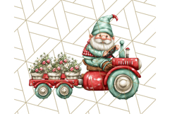 Farmer Gnome Clipart, Cute Farm Gnomes PNG Illustrations Product Image 4