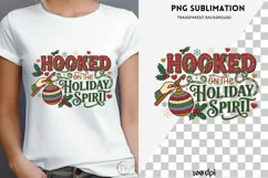 Christmas crochet png design for T-shirts Product Image 4