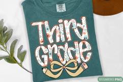 Third Grade PNG | Back To School PNG | 3rd Grade Teacher Product Image 1