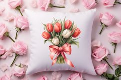 Sweet Valentine Clipart, Watercolor Valentines Day Product Image 4
