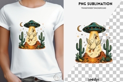 UFO goose png design for T-shirts Product Image 4
